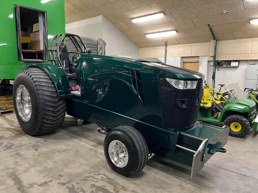 Komplette pulling traktor